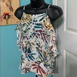 Mossimo Tank Top Large Open Lower Back